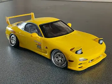 아오시마 1/24 프리페인트 이니셜D FD RX-7 타카하시 케이스케