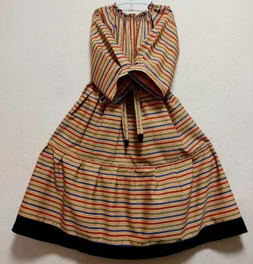 [ 기모노 리메이크 ] 모 80% 어른스럽고 귀여운 원피스