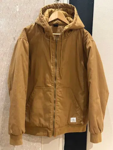 DC 후드 부착 자켓 XL 베이지