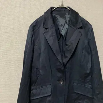 유나이티드 애로우즈 테일러드 자켓 (S 상당) 블랙 심플 깔끔