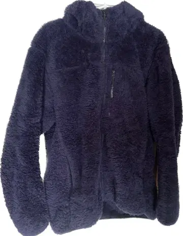 방풍 퍼 리 플리스 풀 집업 후드티 M 보아 네이비 443620