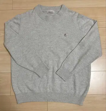 허시파피 긴팔 니트 그레이