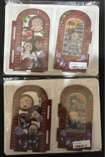 타이클레 한정판 던전밥 체인지링 클리어 북 스탠드 2종 세트