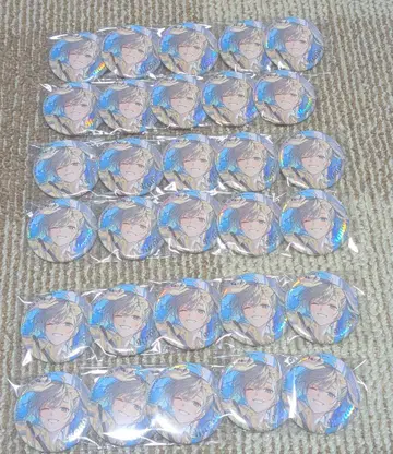 니지산지 카나에 ChroNoiR Blue Memories 캔뱃지 30개