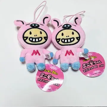 미니모짱 마스코트 봉제 인형 2개 세트