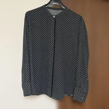 icb 긴팔 셔츠 블랙/화이트