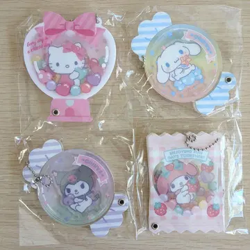 SANRIO 산리오 커스텀 아크릴 참 4개 세트 묶음 판매 1