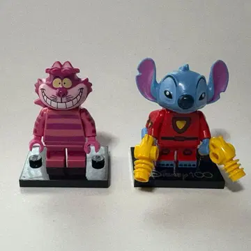 정품 LEGO 체셔 고양이 & 스티치 컨디션 최상