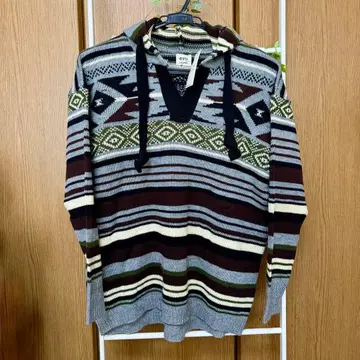 새상품 큐브 슈가 cube sugar evo/후드티 포함 긴팔 니트/M