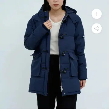 케이프 하이츠 다운 코트 새상품 S 네이비