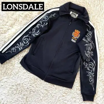 LONSDALE x MEN'S BIGI 트랙 자켓 저지 자수