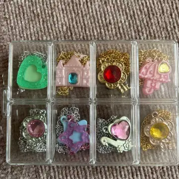 컬러풀 목걸이 9개 세트