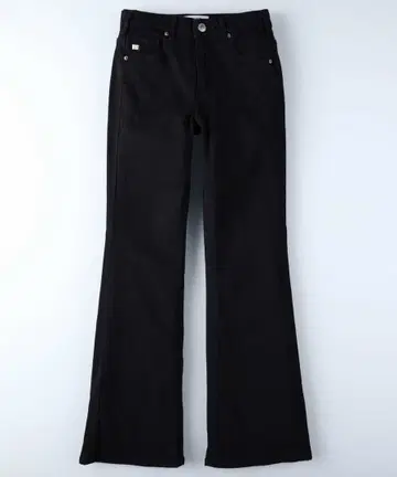 LISA 블랙 플레어 데님