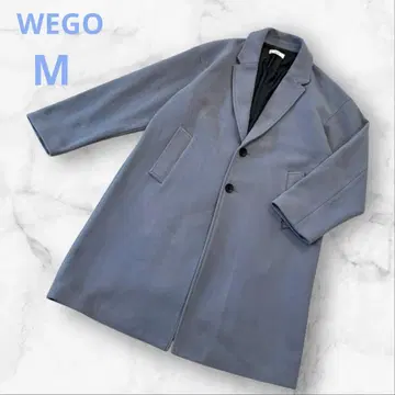 위고 체스터 코트 그레이 롱 기장 M 사이즈 루즈핏 [ 새상품급 ]