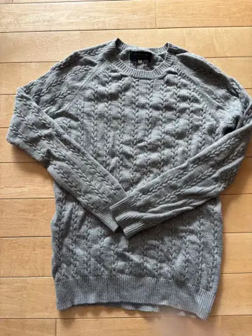 TODAYFUL 울 긴팔 니트 스웨터 F 사이즈 그레이