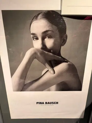 [ 한정품 미개봉 새상품 ] 피나 바우슈 부퍼탈 무용단 포스터