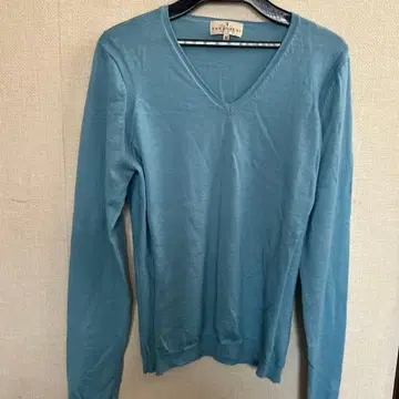 TRUSSARDI 스카이블루 긴팔 니트 42