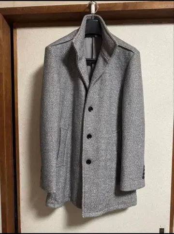 TENORAS 티노라스 스탠드 카라 하프 코트