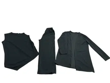 여성용 셋업 팬츠 수트 3종 세트