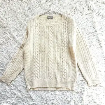 마가렛호웰 MARGARETHOWELL 케이블 니트 울 스웨터