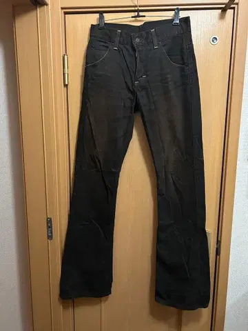 archive grunge Lee flare denim pants y2k