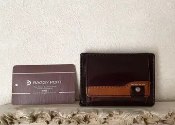 새상품 *BAGGY PORT* 배기포트 카드 정기 소지갑