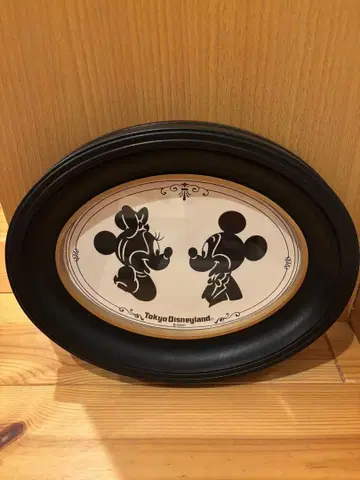 디즈니랜드 실루엣 스튜디오 커팅 아트 미키&미니