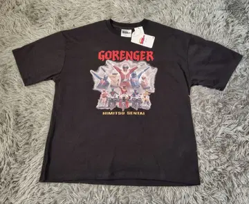 새상품 비밀전대 고레인저 반팔 티셔츠 블랙 M 사이즈