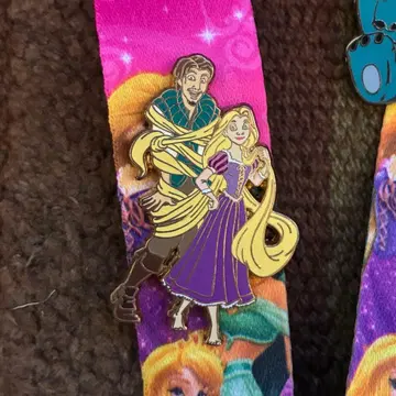 플로리다 디즈니 월드 라푼젤 핀 배지