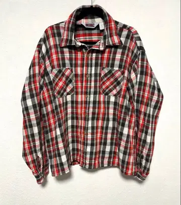 BIGMAC 체크 무늬 플란넬 셔츠 XL~XXL