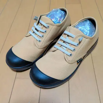 아사히 TOP DRY 스니커즈 머스타드 24.5