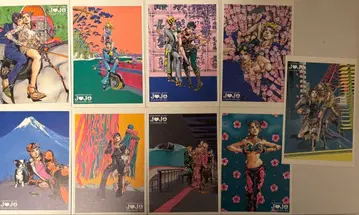 죠죠전 2012 엽서 9장 세트