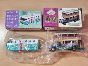겨울왕국 디즈니랜드 토미카 2종 세트 새상품급
