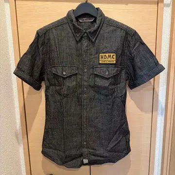 HDMC 다크 그레이 반팔 셔츠