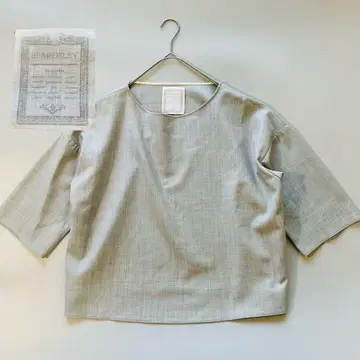 비어즐리 풀오버 자켓 울 넉넉한 실루엣 F 사이즈