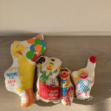 세서미 스트릿 봉제 인형 4개 세트