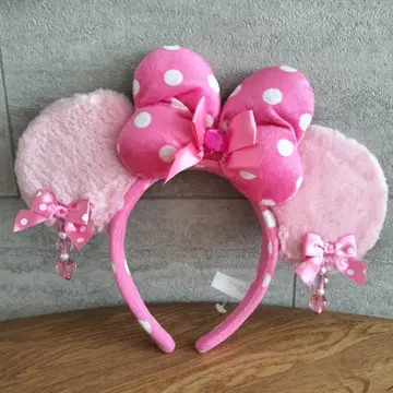 디즈니 미니 머리띠 핑크