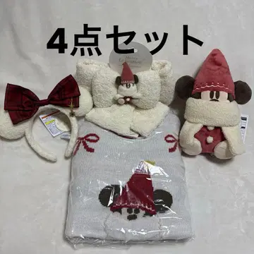 릴린린 스웨터 숄더백 머플러 머리띠 4종 세트