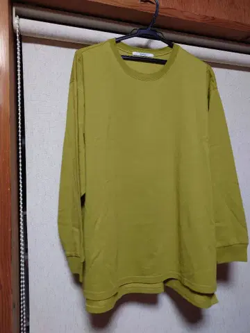 JOHNBULL 올리브 그린 긴팔 T셔츠