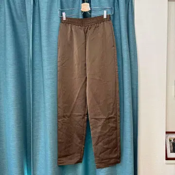 H H BEAUTY&YOUTH 새틴 팬츠 카키