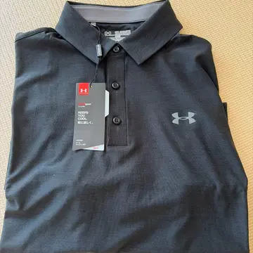 미사용 새상품!! Under Armour 피케 셔츠 2XL 블랙