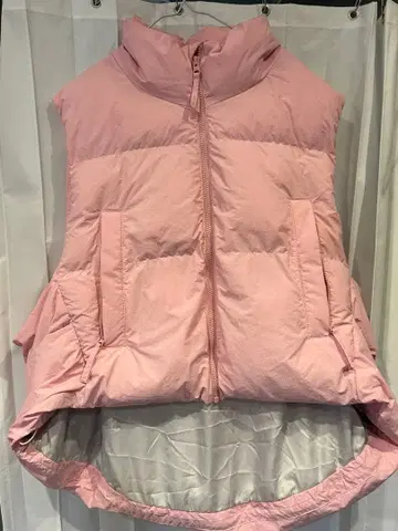 LOWRYS FARM 핑크 다운 자켓 M
