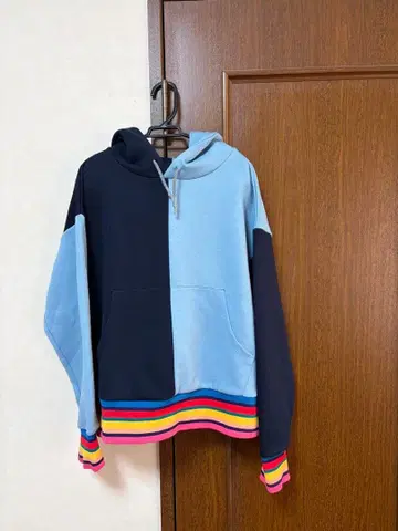 PS 폴스미스 컬러 블록 후드티