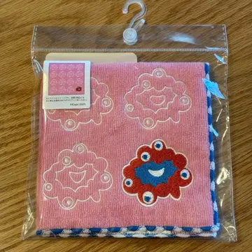 레어 핑크! 미야쿠미야쿠 전면 자수 미니 타월