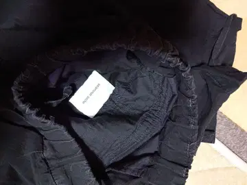 소라모나포셰 캐주얼 블랙 팬츠