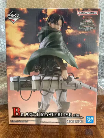 제일복권 진격의 거인 B상 리바이 피규어 짐승의 거인은 내가 처치한다