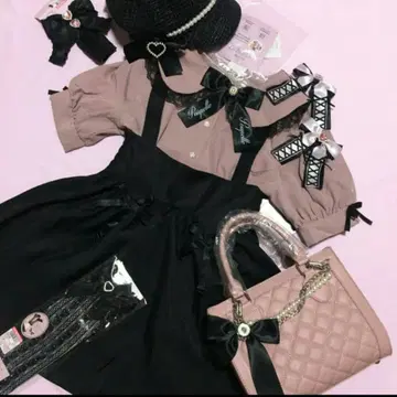 마시로 아리스 2way 숄더백 퀼팅 핑크 시마무라