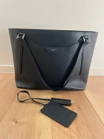 PELLE MORBIDA Colore 토트백 네이비