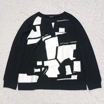 새상품급 최근 모델 조셉옴므 지오메트릭 모노톤 맨투맨 46