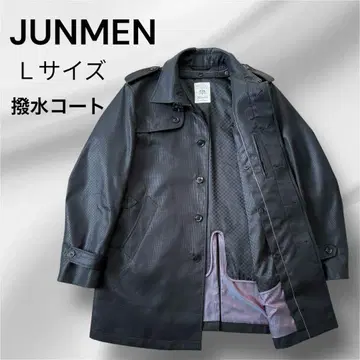 [ 고급스러움 ] 준맨 라이너 포함 발수 비즈니스 코트 블랙 숏 기장